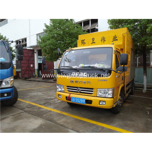 tanker truck with jetting sewer cleaning